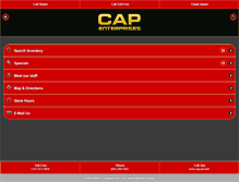 Tablet Screenshot of capcars.net